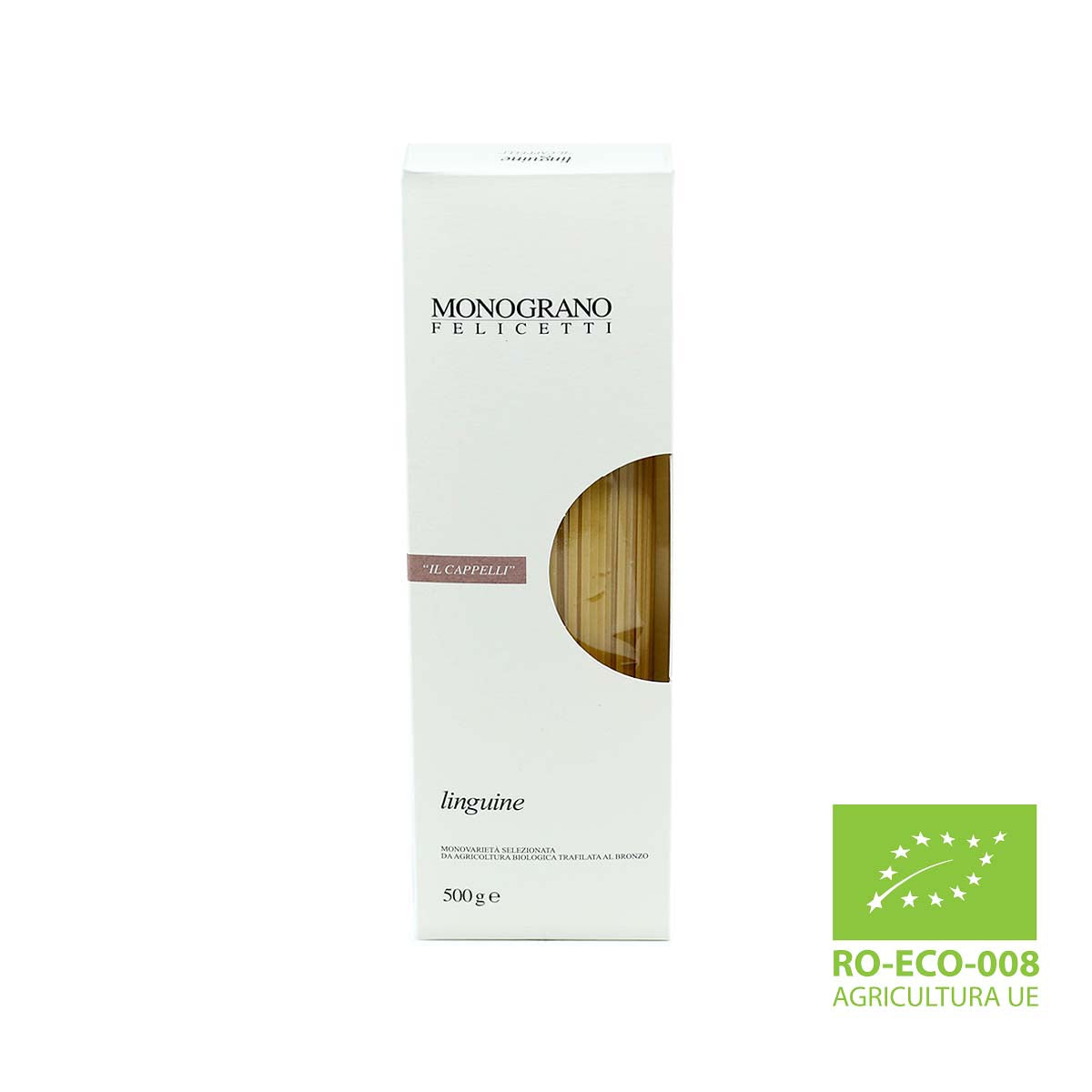 Monograno Felicetti Il Cappelli Linguine Organic Pasta 500g (17.6oz)