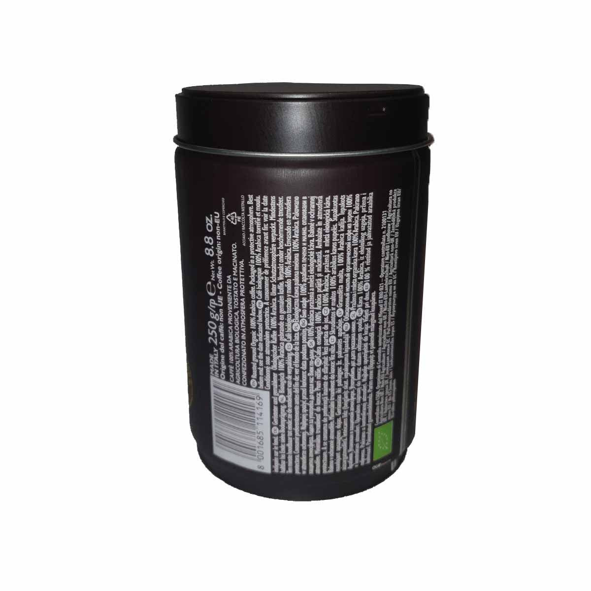 Pellini Bio Ground Coffee 100% Arabica 250gr (8.8oz) - Aster Premium