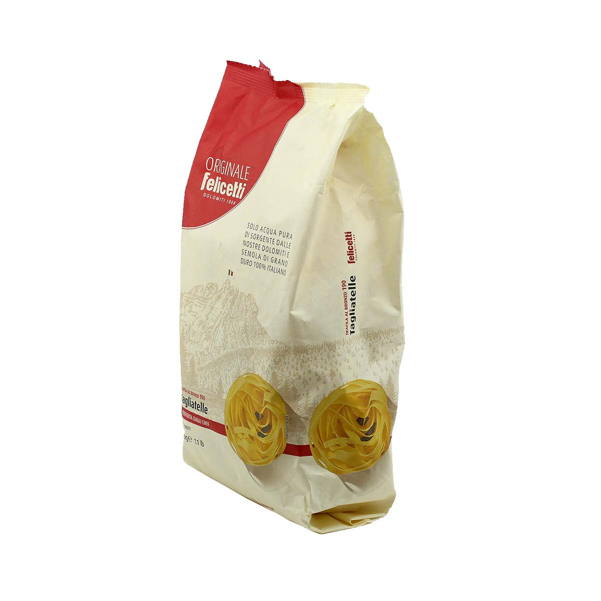 Pasta Felicetti Originale Tagliatelle N°190 - 500g (17.6oz)- Aster Premium