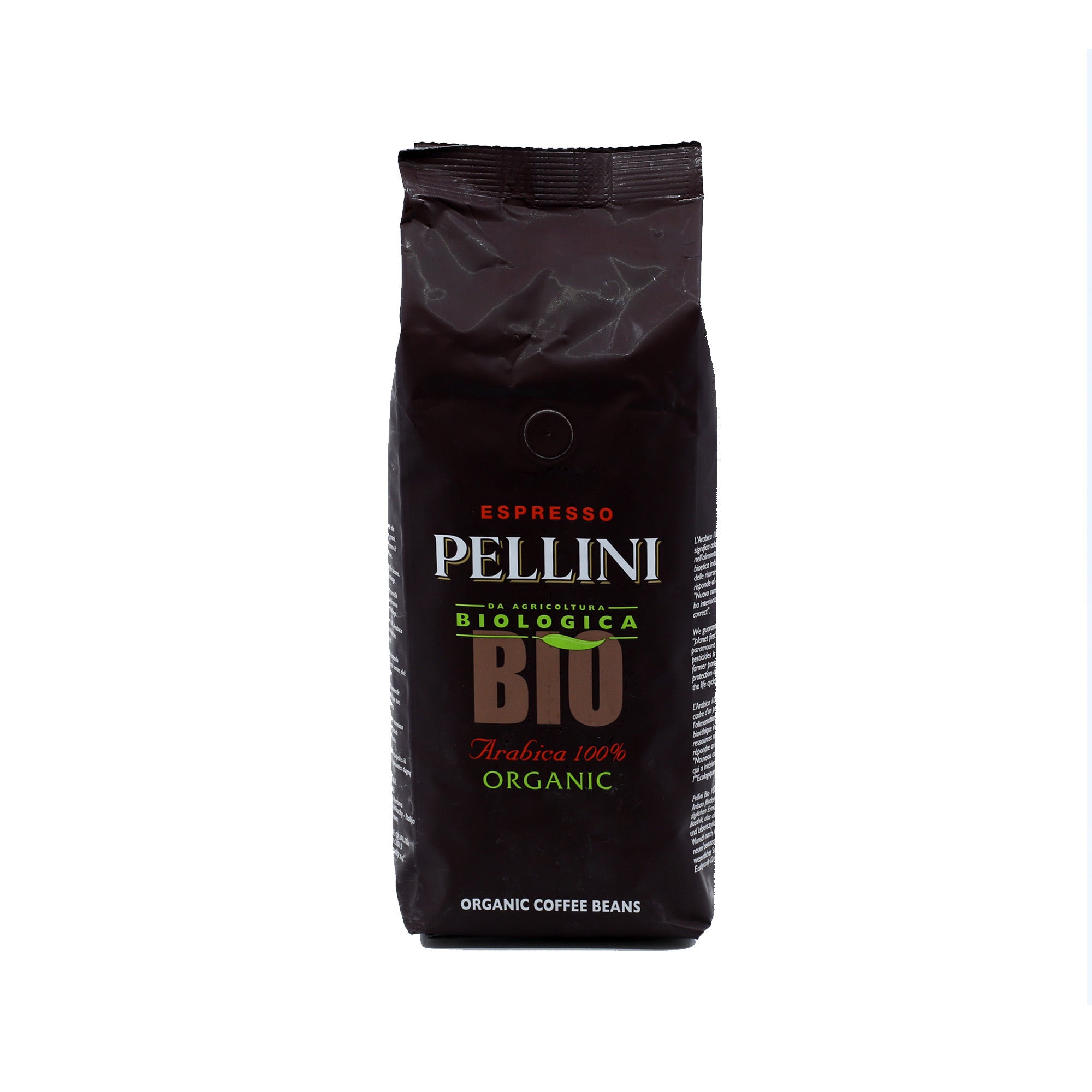 Pellini Bio Coffee Beans 100% Arabica 500g (17.65oz) - Aster Premium