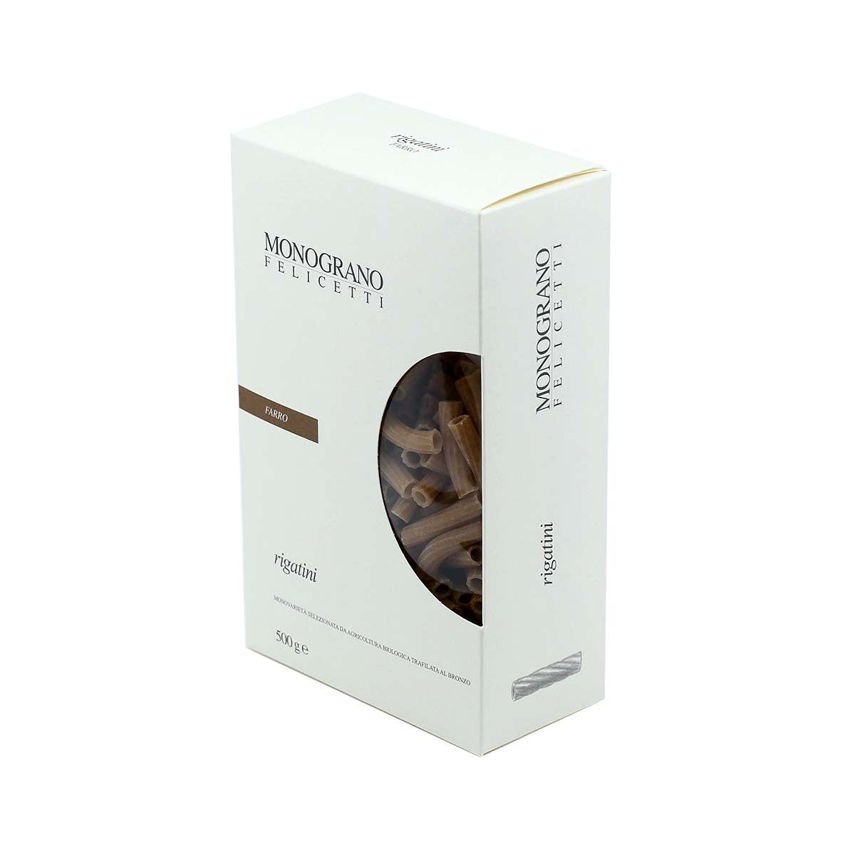 Monograno Felicetti Farro Rigatini Organic Dry Pasta 500g (17.6oz)