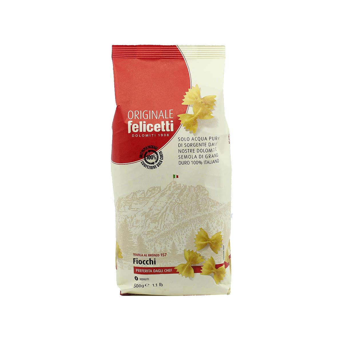 Pasta Felicetti Originale Fiocchi N°157 - 500g (17.6oz)- Aster Premium