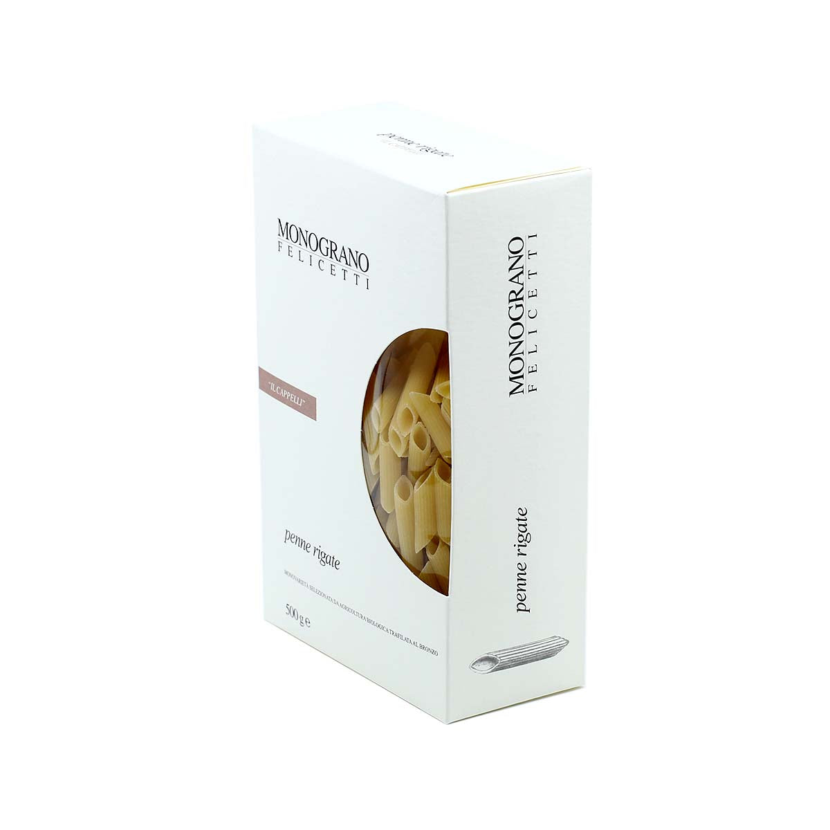 Monograno Felicetti Il Cappelli Penne Rigate Organic Pasta