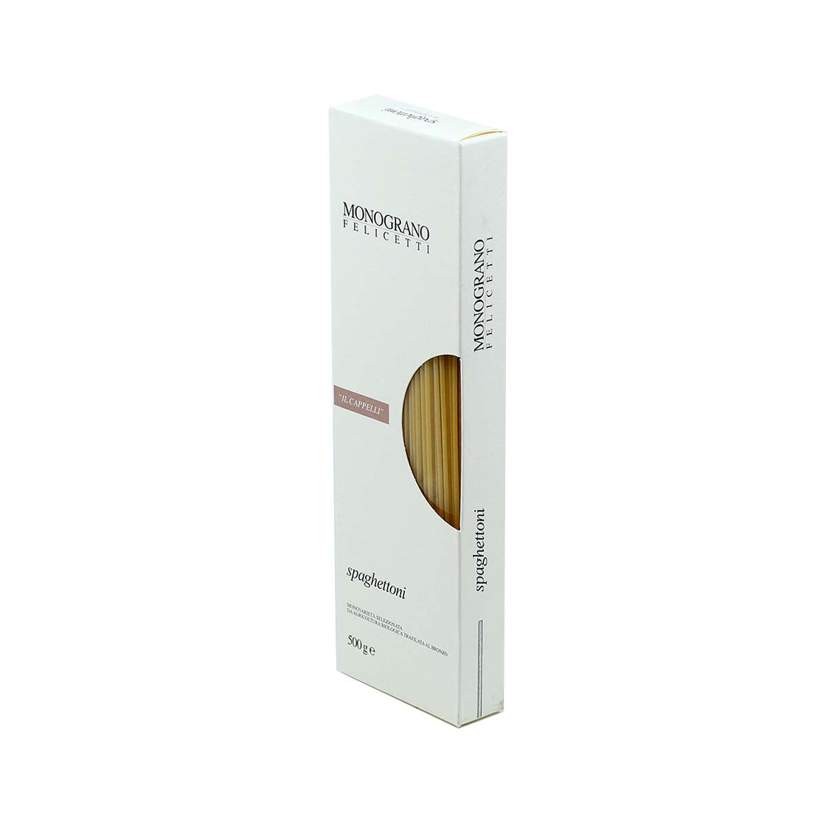 Monograno Felicetti Il Cappelli Spaghettoni Organic Pasta 500g (17.6oz)