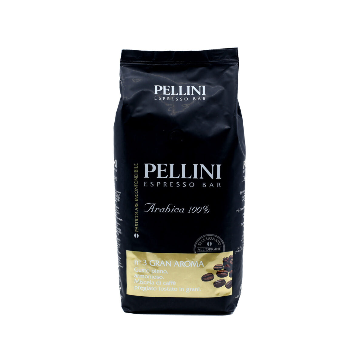 Pellini Gran Aroma 100% Arabica Coffee Beans 1kg 2,2lb - Aster Premium