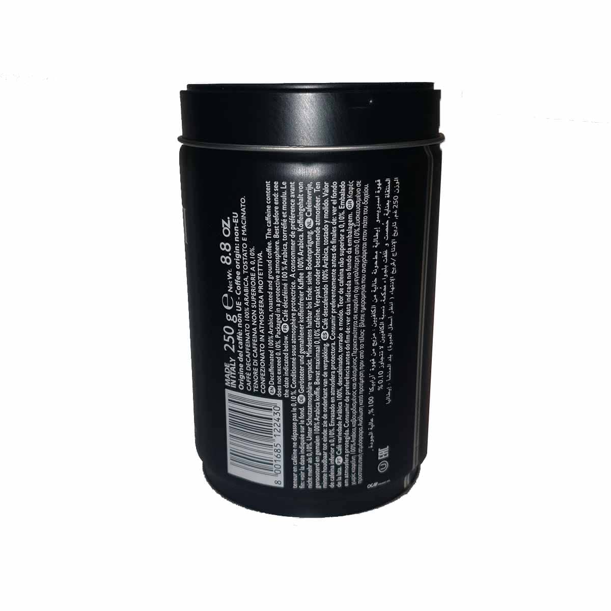 Pellini Top Decaffeinato Ground Coffee 250g (8.8oz) - Aster Premium
