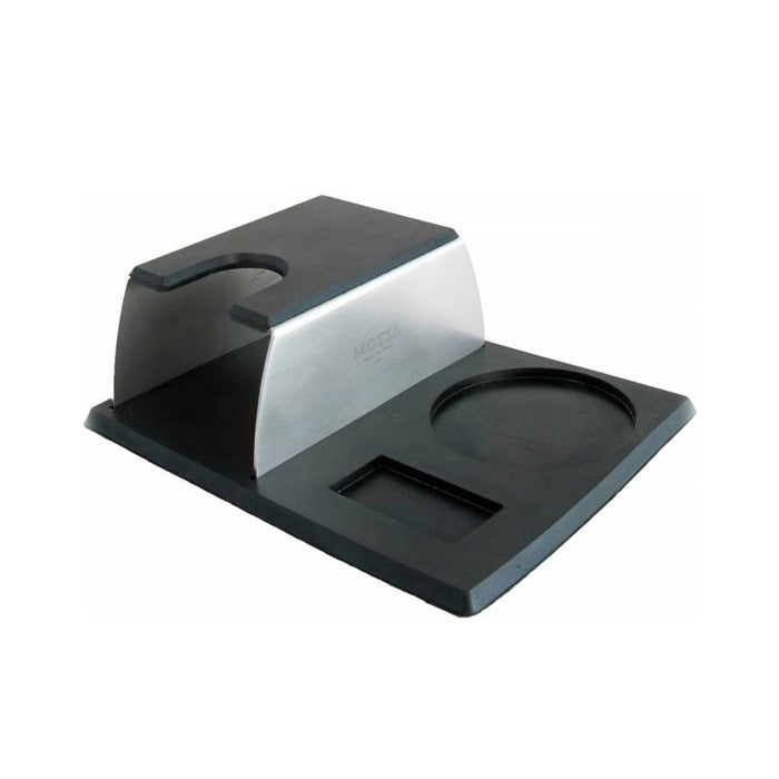 Motta Tamping Stand Integrated  Stainless Steel - Aster Premium